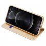 DUX DUCIS husă tip flip pentru iPhone 13 Pro - auriu