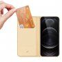 DUX DUCIS husă tip flip pentru iPhone 13 Pro - auriu