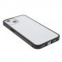 Husă cu cadru metalic și sticlă securizată pentru iPhone 13 - negru