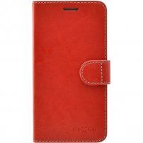 FIXED FIT carcasă flip pentru iPhone 13 mini - roșu