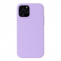 Carcasă din silicon pentru iPhone 13 mini - violet deschis