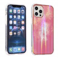 Husă schimbătoare rezistentă la impact pentru iPhone 13 Pro Max - roz închis