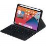 Carcasă cu tastatură, touchpad și spațiu pentru Apple Pencil pentru iPad mini 6 / mini 7 - negru