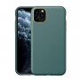 Husă rezistentă la șocuri cu textură de piele pentru iPhone 11 Pro - verde