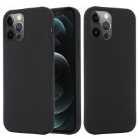 Husă de protecție din silicon cu suport de încărcare MagSafe pentru iPhone 13 Pro - negru