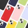 Imak husă moale rezistentă la șocuri pentru iPhone 13 mini - violet