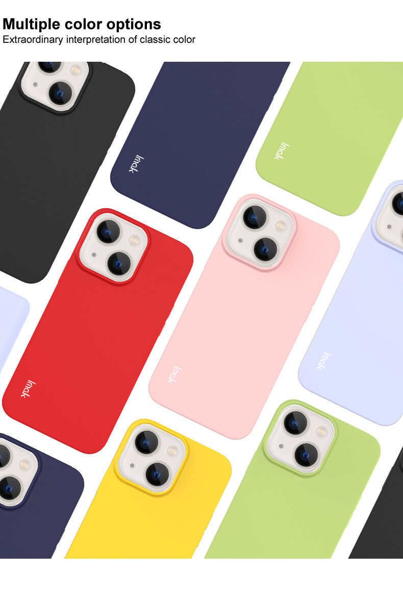 Imak husă moale rezistentă la șocuri pentru iPhone 13 mini - negru Imak husă moale rezistentă la șocuri pentru iPhone 13 mini - negru