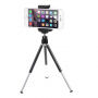 Stativ universal, cu suport şi picioare telescopice, pentru iPhone - negru