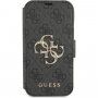 Guess 4G Metal Logo carcasă flip pentru iPhone 13 mini - gri