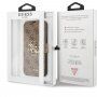 Guess 4G Metal Logo carcasă flip pentru iPhone 13 Pro Max - maro