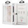 Guess 4G Metal Logo carcasă flip pentru iPhone 13 mini - roz
