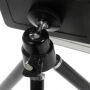 Stativ universal, cu suport şi picioare telescopice, pentru iPhone - negru