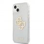Guess Big 4G Full Glitter husă pentru iPhone 13 - transparent