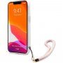 Guess Marble Stripe husă pentru iPhone 13 Pro Max - roz