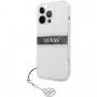 Guess 4G Grey Stripe husă pentru iPhone 13 Pro Max - gri
