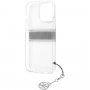 Guess 4G Grey Stripe husă pentru iPhone 13 Pro Max - gri