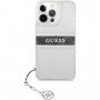 Guess 4G Grey Stripe husă pentru iPhone 13 Pro Max - gri