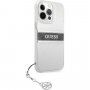 Guess 4G Grey Stripe husă pentru iPhone 13 Pro Max - gri