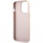 Guess 4G Ring husă cu suport de degete pentru iPhone 13 Pro Max - roz