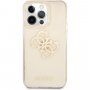 Guess Big 4G Full Glitter husă pentru iPhone 13 Pro Max - auriu