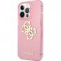 Guess Big 4G Full Glitter husă pentru iPhone 13 Pro Max - roz