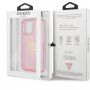 Guess Big 4G Full Glitter husă pentru iPhone 13 Pro Max - roz