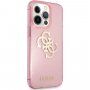 Guess Big 4G Full Glitter husă pentru iPhone 13 Pro Max - roz