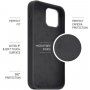 FIXED Flow husă din silicon pentru iPhone 13 mini - negru