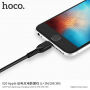Cablu de încărcare HOCO, pentru Apple iPhone / iPad / iPod - 1m - negru
