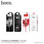 Cablu de încărcare HOCO, cu împletitură, pentru Apple iPhone / iPad / iPod - 1m - negru