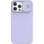 Nillkin CamShield Silky Magnetic husă din silicon pentru iPhone 13 Pro Max - violet