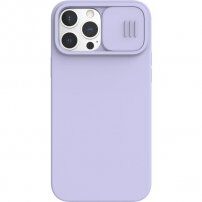 Nillkin CamShield Silky Magnetic husă din silicon pentru iPhone 13 Pro Max - violet