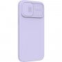 Nillkin CamShield Silky Magnetic husă din silicon pentru iPhone 13 Pro Max - violet