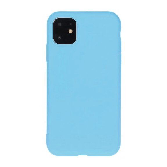 Carcasă din plastic moale pentru iPhone 13 mini - albastru