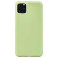 Carcasă din plastic moale pentru iPhone 13 mini - verde