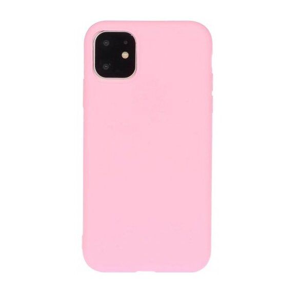 Carcasă din plastic moale pentru iPhone 13 mini - roz