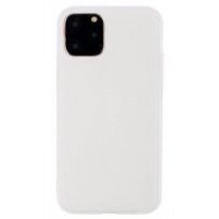 Carcasă din plastic moale pentru iPhone 13 Pro Max - alb