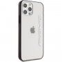AMG Metallic Black Edges husă pentru iPhone 12 Pro Max - transparent