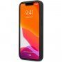 AMG Carbon Effect husă cu textură din fibre de carbon pentru iPhone 13 - negru