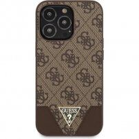 Guess 4G Metal Logo husă pentru iPhone 13 Pro Max - maro
