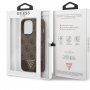 Guess 4G Metal Logo husă pentru iPhone 13 Pro Max - maro