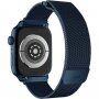Uniq Dante curea din oțel pentru Apple Watch 42mm / 41mm / 40mm / 38mm - albastru-cobalt