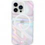 Case Mate Soap Bubble husă holografică cu MagSafe pentru iPhone 13 Pro - transparent