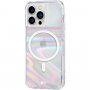 Case Mate Soap Bubble husă holografică cu MagSafe pentru iPhone 13 Pro - transparent