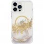 Case Mate Karat Marble husă cu MagSafe pentru iPhone 13 Pro - auriu