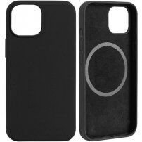 FIXED MagFlow husă din silicon cu MagSafe pentru iPhone 13 mini - negru