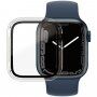 PanzerGlass Full Body Protection husă de protecție cu sticlă securizată pentru Apple Watch 45 mm - transparent