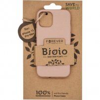 Forever Bioio husă descompunibilă ecologic pentru iPhone 13 Pro Max - roz