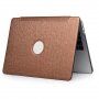 Husă din piele pentru MacBook Pro 16" (A2485) - maro