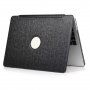 Husă din piele pentru MacBook Pro 16" (A2485) - negru